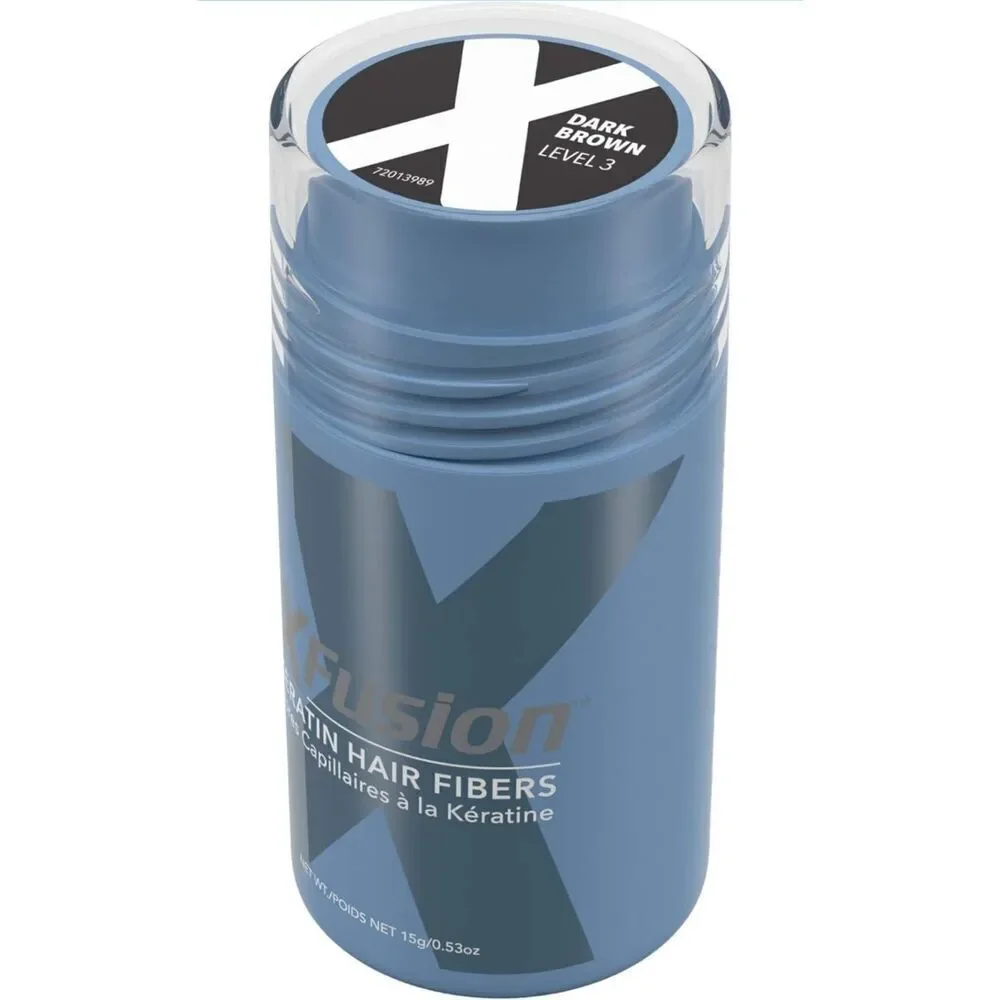 XFusion Keratin‎ Hair Fibers-Dark Brown-Economy Size